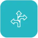 Flexibel en schaalbaar icon